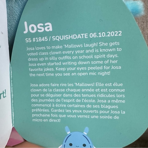 5” 🐌 Josa the Sea Slug Squishmallows NWT - Picture 4 of 7